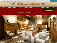 Tablet Screenshot of hoteldashortensias.com.br
